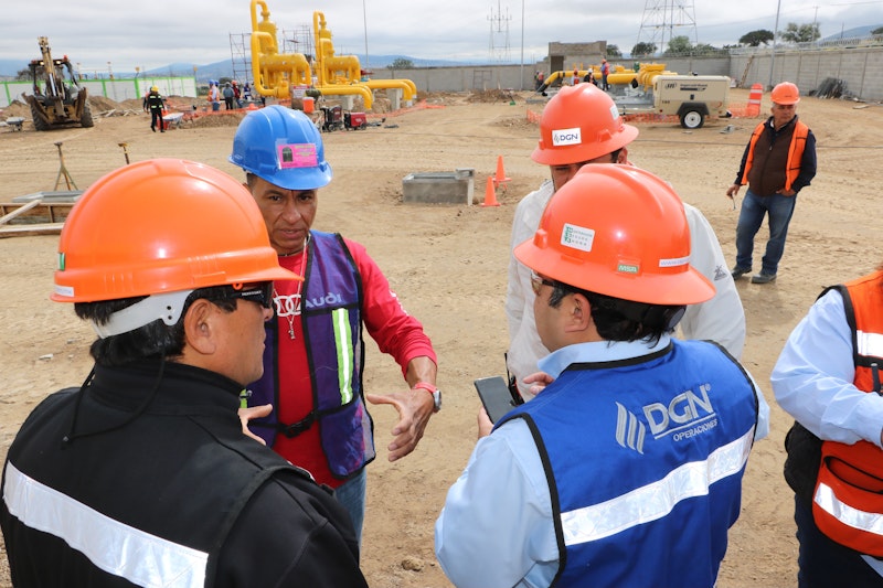 Construyendo una estación de medición y regulación en México