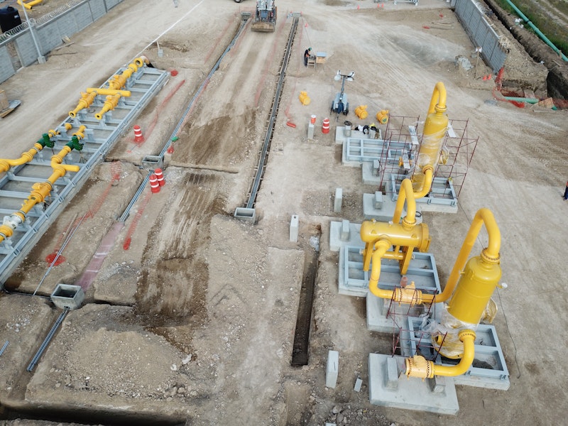 Construcción de Estaciones de Regulación y Medición en Todo México